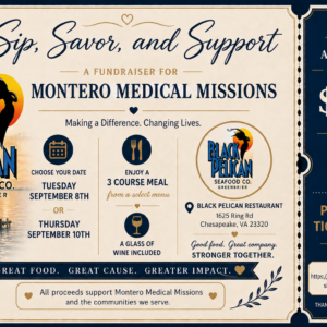 Sip, Savor, and Support — September 10 Ticket